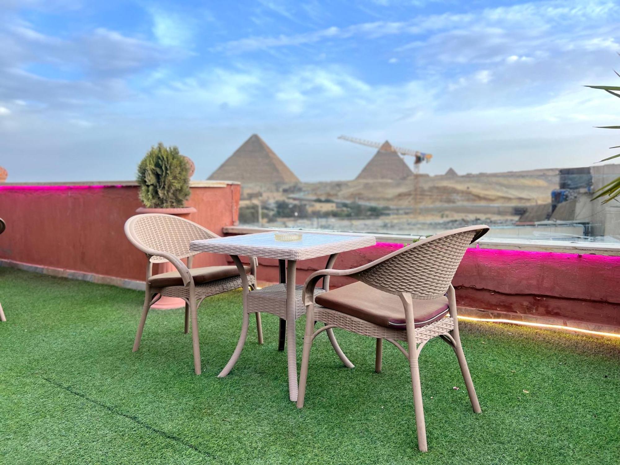 Grand Pyramids Inn Kafret el-Gabal Dış mekan fotoğraf