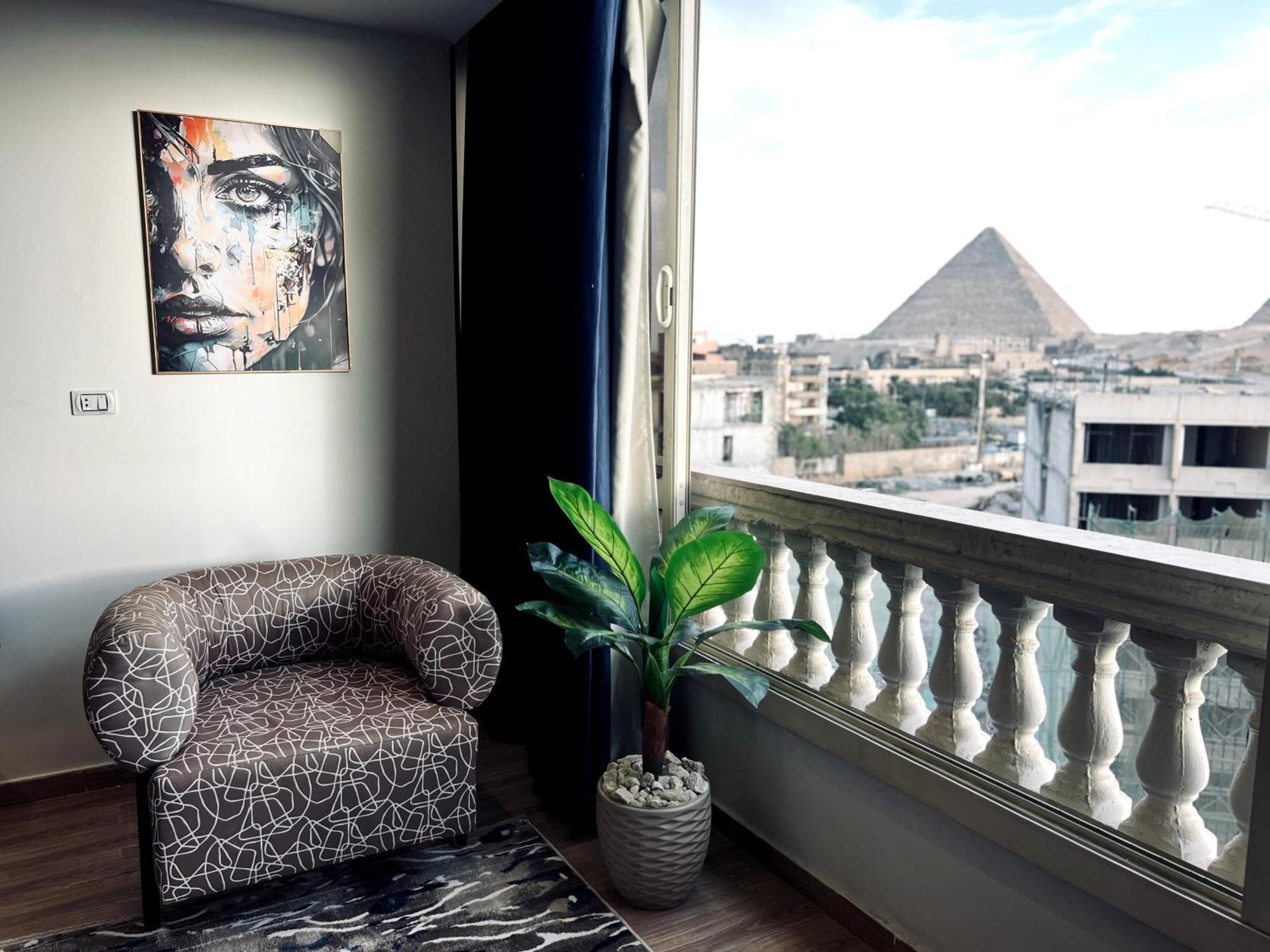 Grand Pyramids Inn Kafret el-Gabal Dış mekan fotoğraf